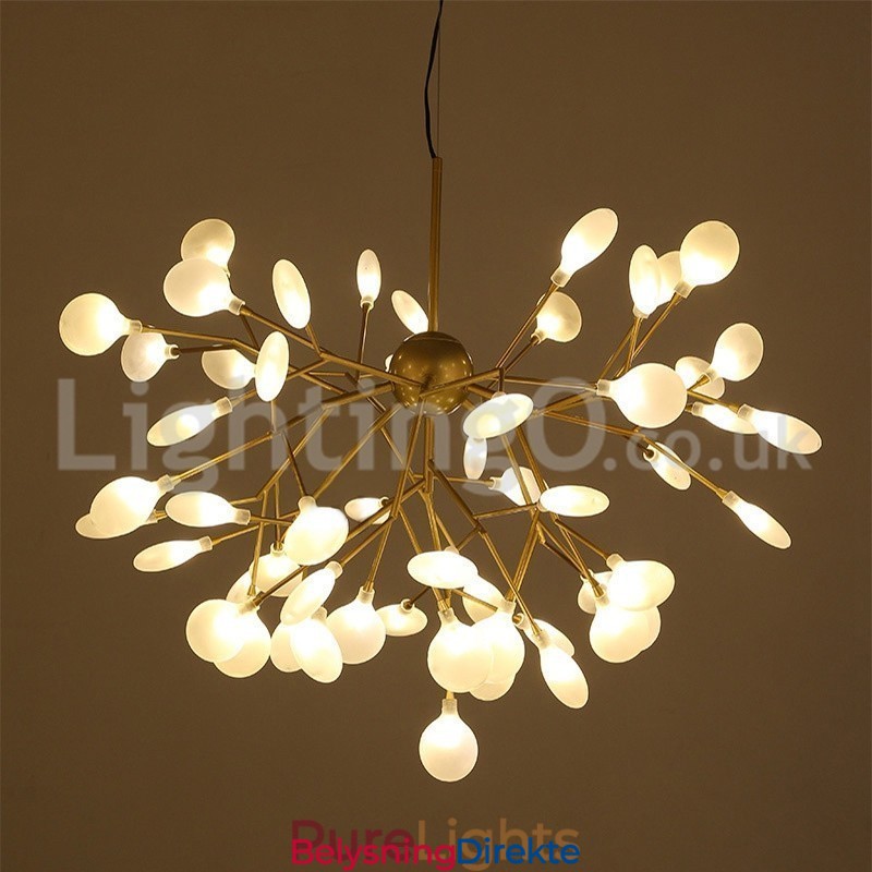 Postmoderne Fireflies-Lysekrone