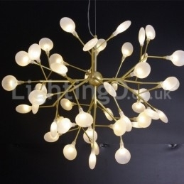 Postmoderne Fireflies-Lysekrone