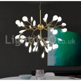 Postmoderne Fireflies-Lysekrone