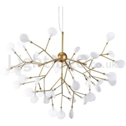 Postmoderne Fireflies-Lysekrone