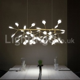 Postmoderne Fireflies-Lysekrone