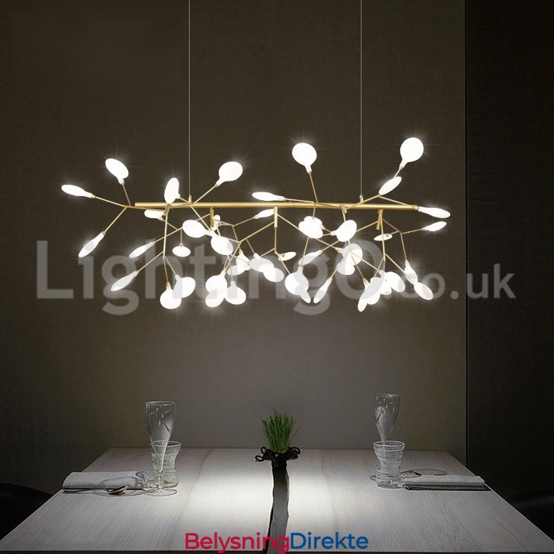 Postmoderne Fireflies-Lysekrone