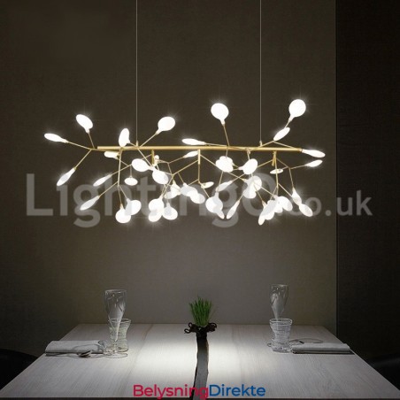 Postmoderne Fireflies-Lysekrone