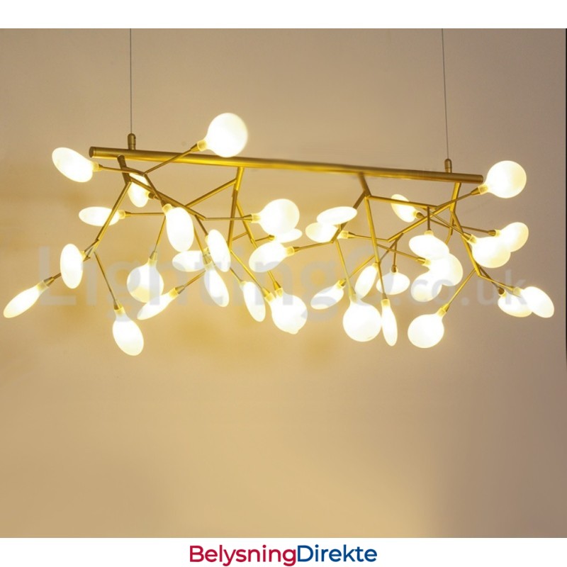 Postmoderne Fireflies-Lysekrone