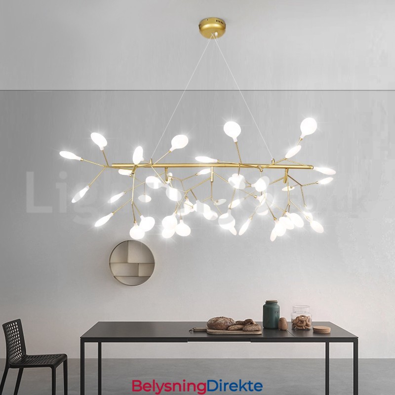 Postmoderne Fireflies-Lysekrone