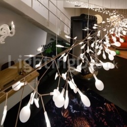 Postmoderne Fireflies-Lysekrone
