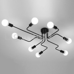 Landlige Innfelte Taklamper