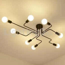 Landlige Innfelte Taklamper