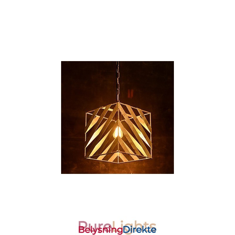 Retro Jernlampe Moderne Minimalistisk Lysekrone I Industriell Stil
