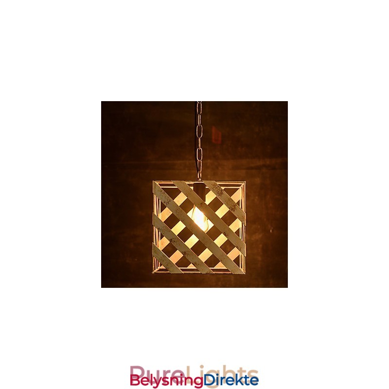 Retro Jernlampe Moderne Minimalistisk Lysekrone I Industriell Stil