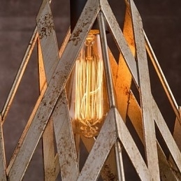 Retro Jernlampe Moderne Minimalistisk Lysekrone I Industriell Stil