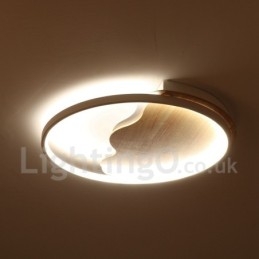 Dimmbar Hvit Sky Rund Tre Taklampe Ultratynn Taklampe Kan Også Brukes Som Vegglampe