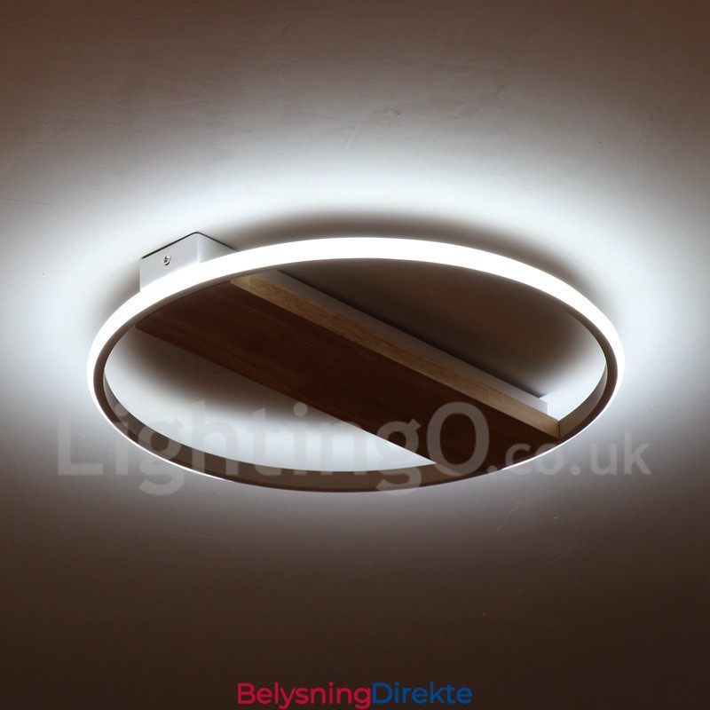 Dimbar Hvit Rund Tretaklampe Ultratynn Taklampe Kan Også Brukes Som Vegglampe