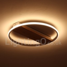 Dimbar Hvit Rund Tretaklampe Ultratynn Taklampe Kan Også Brukes Som Vegglampe