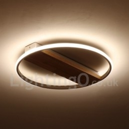 Dimbar Hvit Rund Tretaklampe Ultratynn Taklampe Kan Også Brukes Som Vegglampe