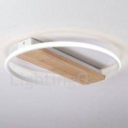 Dimbar Hvit Rund Tretaklampe Ultratynn Taklampe Kan Også Brukes Som Vegglampe