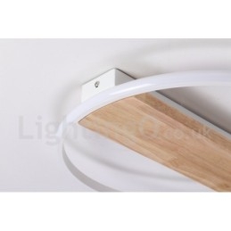 Dimbar Hvit Rund Tretaklampe Ultratynn Taklampe Kan Også Brukes Som Vegglampe
