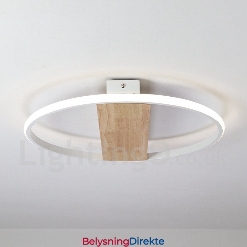 Dimbar Hvit Rund Tretaklampe Ultratynn Taklampe Kan Også Brukes Som Vegglampe