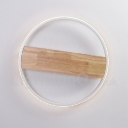 Dimbar Hvit Rund Tretaklampe Ultratynn Taklampe Kan Også Brukes Som Vegglampe