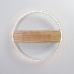 Dimbar Hvit Rund Tretaklampe Ultratynn Taklampe Kan Også Brukes Som Vegglampe