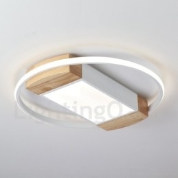 Dimbar Hvit Rund Tretaklampe Ultratynn Taklampe Kan Også Brukes Som Vegglampe