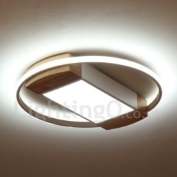 Dimbar Hvit Rund Tretaklampe Ultratynn Taklampe Kan Også Brukes Som Vegglampe