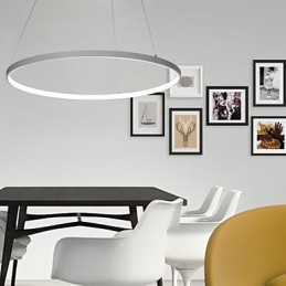 Dimbar 63W 100Cm Diameter Pendellampe Moderne Design Ring