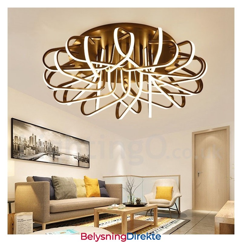 Bird'S Nest Dimbar Moderne, Moderne Taklampe I Aluminium, Kan Også Brukes Som Vegglampe