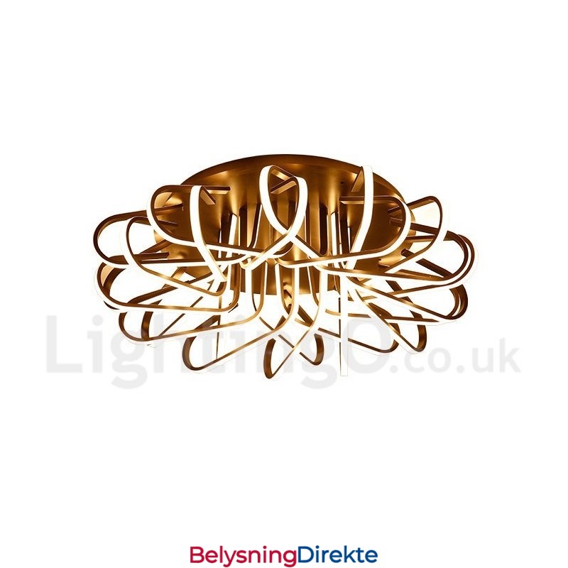 Bird'S Nest Dimbar Moderne, Moderne Taklampe I Aluminium, Kan Også Brukes Som Vegglampe