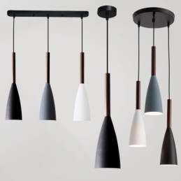 Moderne, Samtidskunstnerisk Macaron-Pendellampedesign