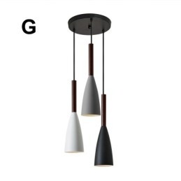 Moderne, Samtidskunstnerisk Macaron-Pendellampedesign