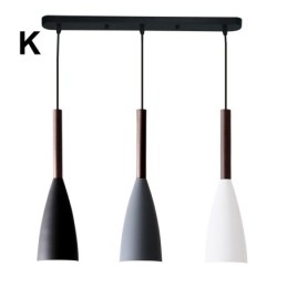 Moderne, Samtidskunstnerisk Macaron-Pendellampedesign
