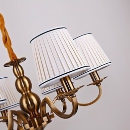 Lysekrone Moderne Samtids Metall