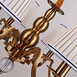 Lysekrone Moderne Samtids Metall