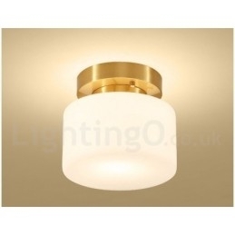 Retro Vintage Innfelt Taklampe Med Skjerm