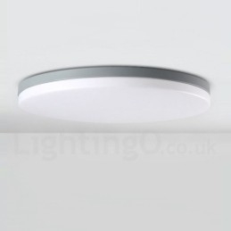 Ultratynne Runde Dimbare Moderne, Samtidskunstneriske Nordiske Taklamper I Innfelt Form Med Akrylskjerm, Kan Også Brukes Som Vegglampe