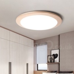 4 Cm Tykk Supertynn Dimbar Moderne, Moderne Nordisk Stil, Innfelt Taklampe Med Akrylskjerm Og Fjernkontroll, Kan Også Brukes Som Vegglampe