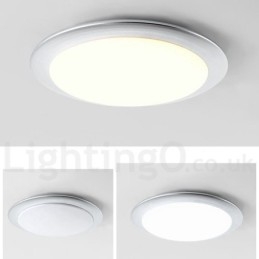 4 Cm Tykk Supertynn Dimbar Moderne, Moderne Nordisk Stil, Innfelt Taklampe Med Akrylskjerm Og Fjernkontroll, Kan Også Brukes Som Vegglampe