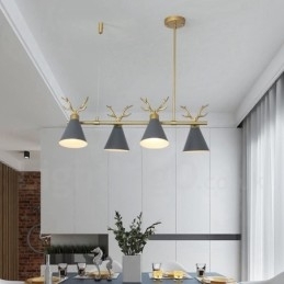 4-Lyss Nordisk Macaron Moderne Gevirlysekrone