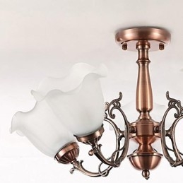 Moderne Samtids Tradisjonell Klassisk Retro Galvanisert Metall Innfelt Montering
