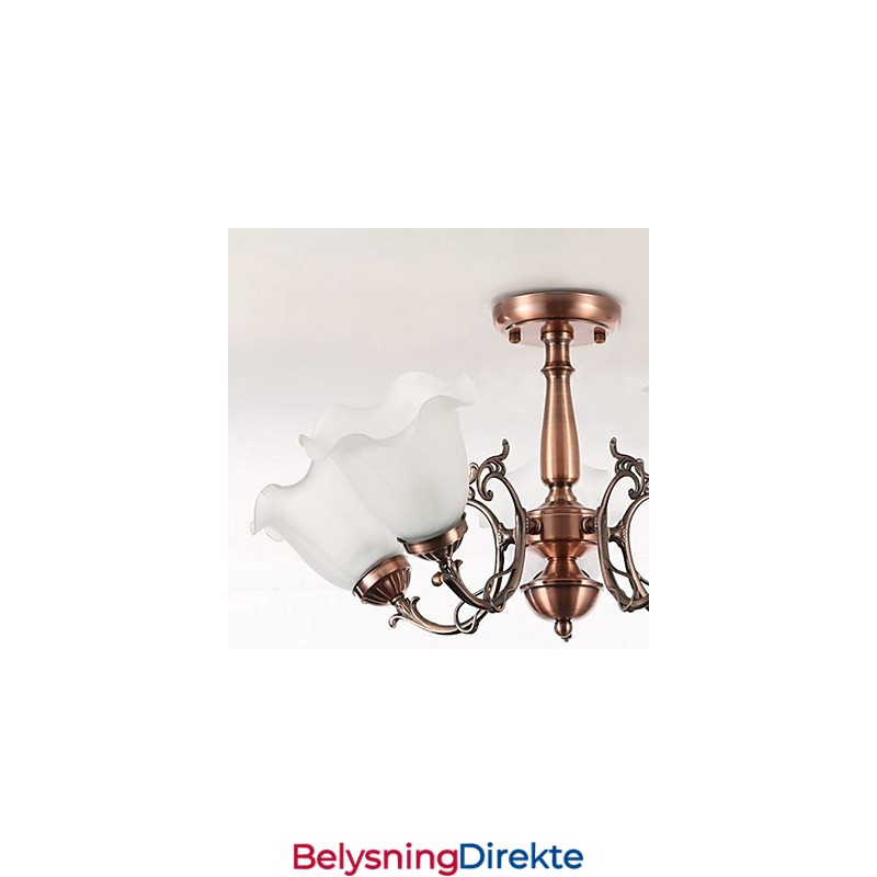 Moderne Samtids Tradisjonell Klassisk Retro Galvanisert Metall Innfelt Montering