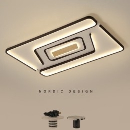 Rektangulær Moderne, Samtidskunstnerisk Innfelt Lampe