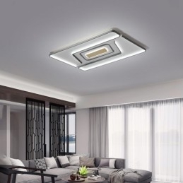 Rektangulær Moderne, Samtidskunstnerisk Innfelt Lampe
