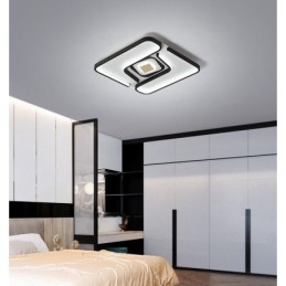 Firkantet Moderne Samtidskunstnerisk Innfelt Lampe