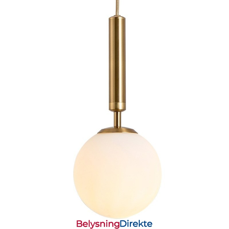 Moderne Og Moderne Pendellampe Med Glassskjerm