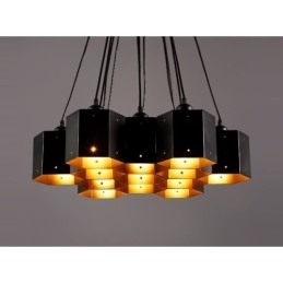 Loft Industriell Stil Pendellysekrone