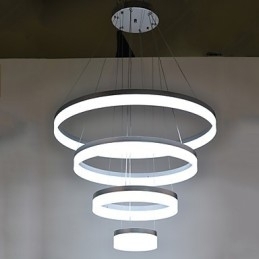 Akryl Lysekrone Ring Anheng Lysarmaturer Med