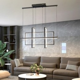 Dimmbar Pendellampe Moderne Design Fire Rektangler