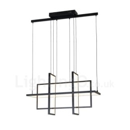 Dimmbar Pendellampe Moderne Design Fire Rektangler