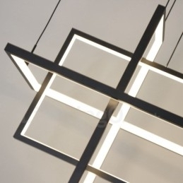 Dimmbar Pendellampe Moderne Design Fire Rektangler